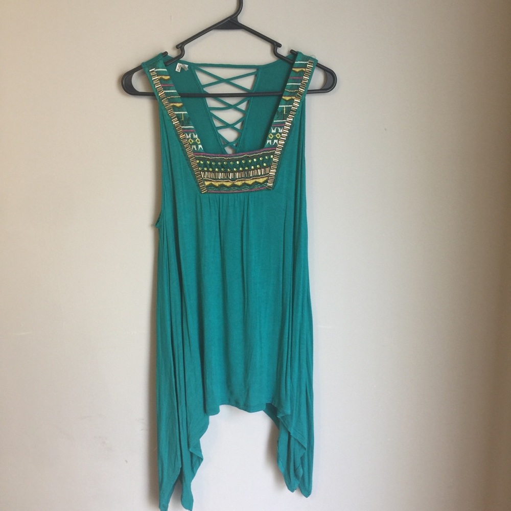 Studio T Green Tank CL